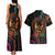 Happy Kwanzaa African Couples Matching Tank Maxi Dress and Hawaiian Shirt Mandala Mix Nguzo Saba LT7 - Wonder Print Shop