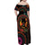Happy Kwanzaa African Family Matching Off Shoulder Maxi Dress and Hawaiian Shirt Mandala Mix Nguzo Saba LT7 - Wonder Print Shop