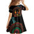 Happy Kwanzaa African Family Matching Short Sleeve Bodycon Dress and Hawaiian Shirt Mandala Mix Nguzo Saba - Wonder Print Shop