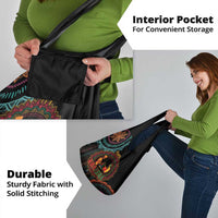 Happy Kwanzaa African Grocery Bag Mandala Mix Nguzo Saba