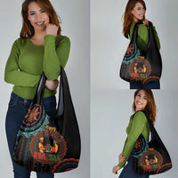 Happy Kwanzaa African Grocery Bag Mandala Mix Nguzo Saba