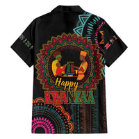 Happy Kwanzaa African Hawaiian Shirt Mandala Mix Nguzo Saba - Wonder Print Shop