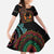 Happy Kwanzaa African Kid Short Sleeve Dress Mandala Mix Nguzo Saba - Wonder Print Shop
