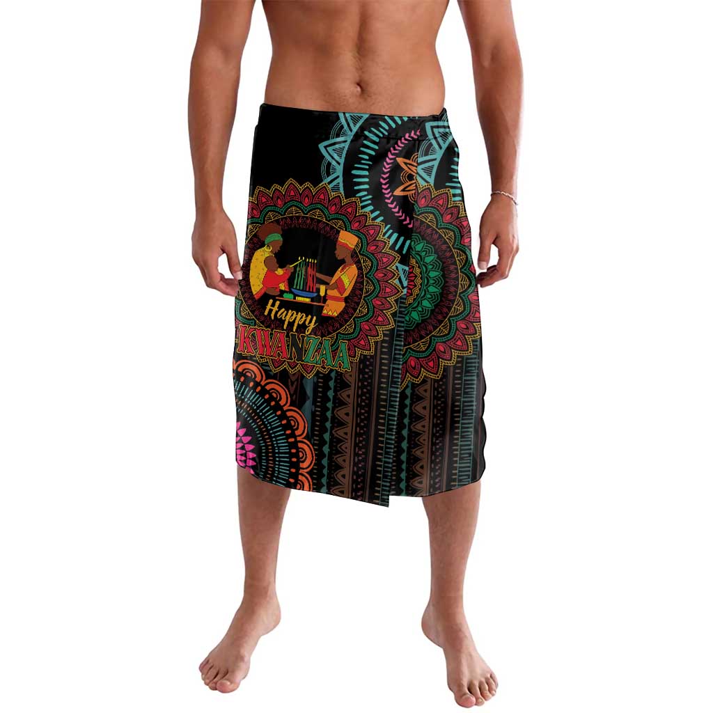 Happy Kwanzaa African Lavalava Mandala Mix Nguzo Saba - Wonder Print Shop