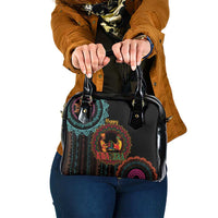 Happy Kwanzaa African Shoulder Handbag Mandala Mix Nguzo Saba