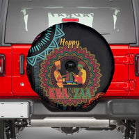 Happy Kwanzaa African Spare Tire Cover Mandala Mix Nguzo Saba - Wonder Print Shop