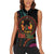 Happy Kwanzaa African Women Sleeveless Polo Shirt Mandala Mix Nguzo Saba - Wonder Print Shop