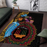 Happy Kwanzaa African Area Rug Tribal Dance LT7 - Wonder Print Shop