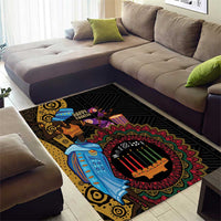 Happy Kwanzaa African Area Rug Tribal Dance LT7 - Wonder Print Shop