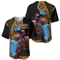 Happy Kwanzaa African Baseball Jersey Tribal Dance LT7 - Wonder Print Shop