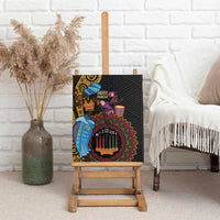 Happy Kwanzaa African Canvas Wall Art Tribal Dance LT7 - Wonder Print Shop