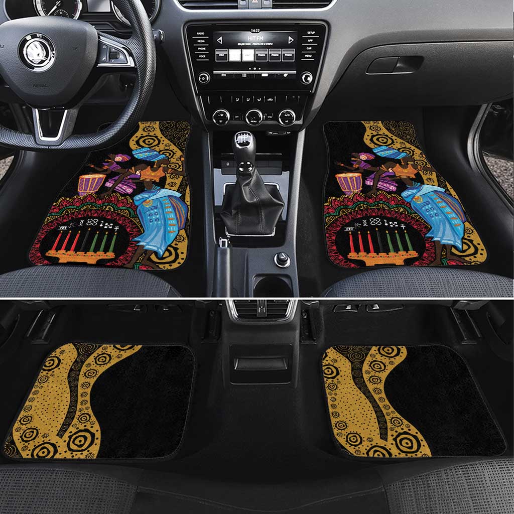 Happy Kwanzaa African Car Mats Tribal Dance LT7 - Wonder Print Shop