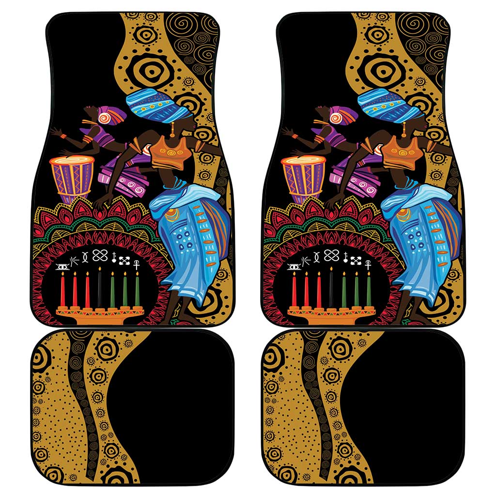 Happy Kwanzaa African Car Mats Tribal Dance LT7 - Wonder Print Shop