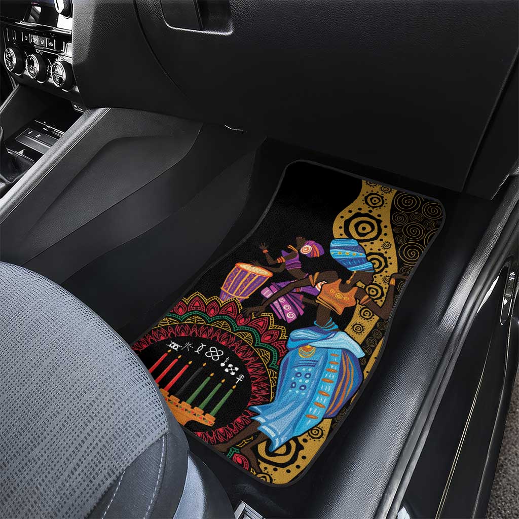 Happy Kwanzaa African Car Mats Tribal Dance LT7 - Wonder Print Shop