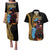 Happy Kwanzaa African Couples Matching Puletasi and Hawaiian Shirt Tribal Dance LT7 - Wonder Print Shop