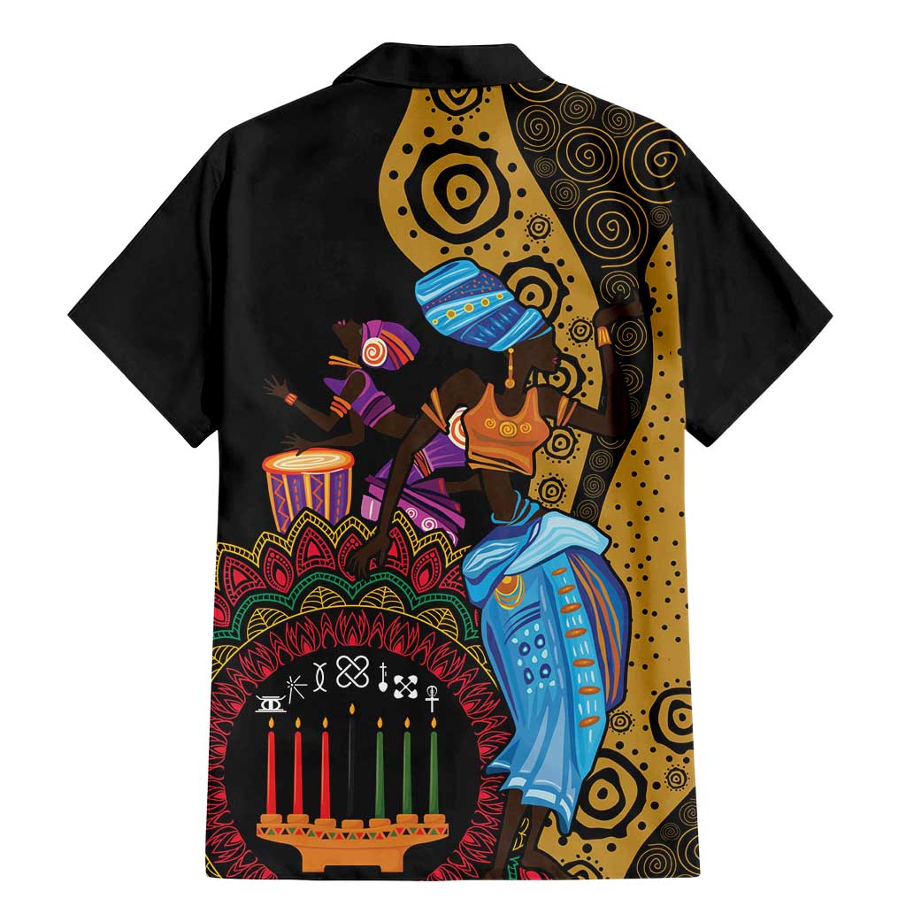 Happy Kwanzaa African Family Matching Mermaid Dress and Hawaiian Shirt Tribal Dance LT7 - Wonder Print Shop