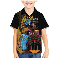 Happy Kwanzaa African Family Matching Mermaid Dress and Hawaiian Shirt Tribal Dance LT7 - Wonder Print Shop