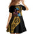 Happy Kwanzaa African Family Matching Off Shoulder Maxi Dress and Hawaiian Shirt Tribal Dance LT7 - Wonder Print Shop
