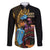 Happy Kwanzaa African Family Matching Off Shoulder Short Dress and Hawaiian Shirt Tribal Dance LT7 - Wonder Print Shop