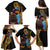 Happy Kwanzaa African Family Matching Puletasi and Hawaiian Shirt Tribal Dance - Wonder Print Shop