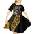 Happy Kwanzaa African Kid Short Sleeve Dress Tribal Dance - Wonder Print Shop