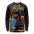 Happy Kwanzaa African Long Sleeve Shirt Tribal Dance - Wonder Print Shop