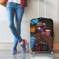Happy Kwanzaa African Luggage Cover Tribal Dance - Wonder Print Shop