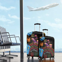 Happy Kwanzaa African Luggage Cover Tribal Dance - Wonder Print Shop
