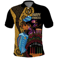 Happy Kwanzaa African Polo Shirt Tribal Dance - Wonder Print Shop