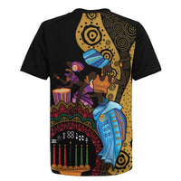 Happy Kwanzaa African Rugby Jersey Tribal Dance - Wonder Print Shop