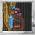 Happy Kwanzaa African Shower Curtain Tribal Dance