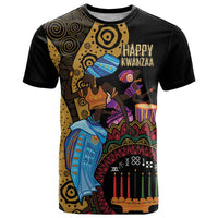 Happy Kwanzaa African T Shirt Tribal Dance - Wonder Print Shop