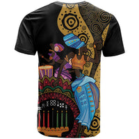 Happy Kwanzaa African T Shirt Tribal Dance - Wonder Print Shop