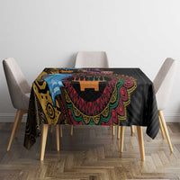 Happy Kwanzaa African Tablecloth Tribal Dance - Wonder Print Shop