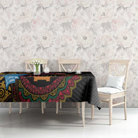 Happy Kwanzaa African Tablecloth Tribal Dance - Wonder Print Shop
