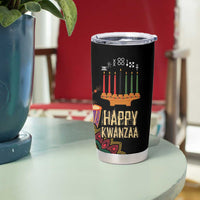 Happy Kwanzaa African Tumbler Cup Tribal Dance - Wonder Print Shop