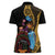 Happy Kwanzaa African Women Polo Shirt Tribal Dance - Wonder Print Shop