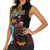 Happy Kwanzaa African Women Sleeveless Polo Shirt Tribal Dance - Wonder Print Shop