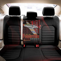 Tuskegee Airmen 332nd Spit Fire Back Car Seat Cover On The Blue Sky - Wonder Print Shop