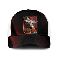 Tuskegee Airmen 332nd Fighter Group Baseball Net Cap Spit Fire - Wonder Print Shop