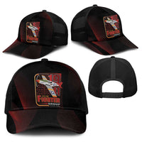 Tuskegee Airmen 332nd Fighter Group Baseball Net Cap Spit Fire - Wonder Print Shop