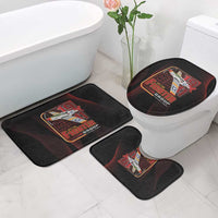 Tuskegee Airmen 332nd Spit Fire Bathroom Set On The Blue Sky - Wonder Print Shop