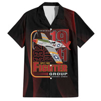 Tuskegee Airmen 332nd Spit Fire Hawaiian Shirt On The Blue Sky - Wonder Print Shop