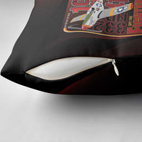 Tuskegee Airmen 332nd Spit Fire Pillow Cover On The Blue Sky - Wonder Print Shop