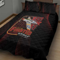 Tuskegee Airmen 332nd Spit Fire Quilt Bed Set On The Blue Sky - Wonder Print Shop