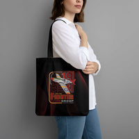 Tuskegee Airmen 332nd Spit Fire Tote Bag On The Blue Sky - Wonder Print Shop