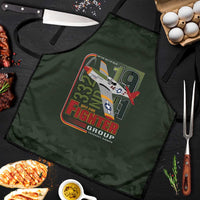 Tuskegee Airmen 332nd Spit Fire Apron Camo Moss Green - Wonder Print Shop