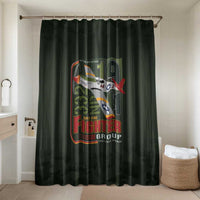 Tuskegee Airmen 332nd Spit Fire Bathroom Set Camo Moss Green - Wonder Print Shop