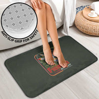 Tuskegee Airmen 332nd Spit Fire Bathroom Set Camo Moss Green - Wonder Print Shop