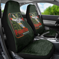Tuskegee Airmen 332nd Spit Fire Car Seat Cover Camo Moss Green - Wonder Print Shop